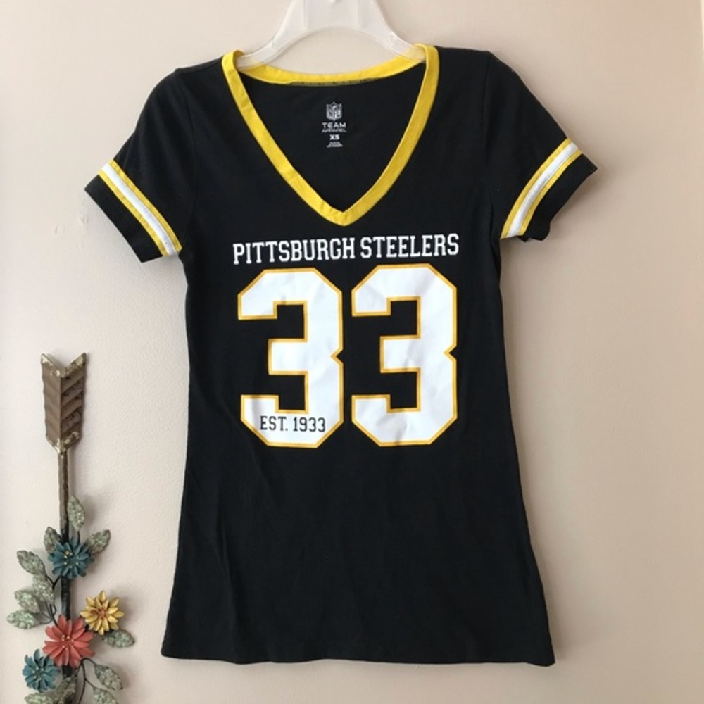 NFL Official Pittsburgh Steelers S/S Tee XS NWOT